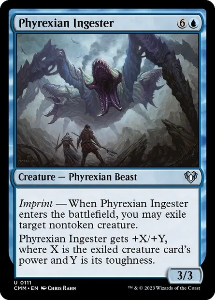 Phyrexian Ingester, Magic card CMM 111 — Commander Masters set