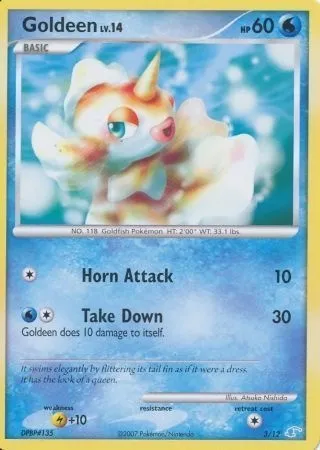 Poissirène, carte Pokémon TK3M 003 — extension DP Trainer Kit (Manaphy)