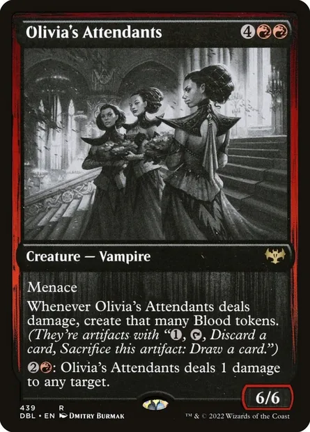 Olivia's Attendants, Magic card DBL 439 — Innistrad: Double Feature set