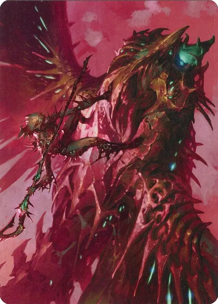 Skyclave Invader // Skyclave Invader, carte Magic AMOM 18 — extension March of the Machine Art Series
