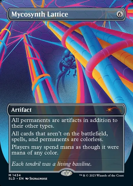 Mycosynth Lattice, Magic card SLD 1434 — Secret Lair Drop set