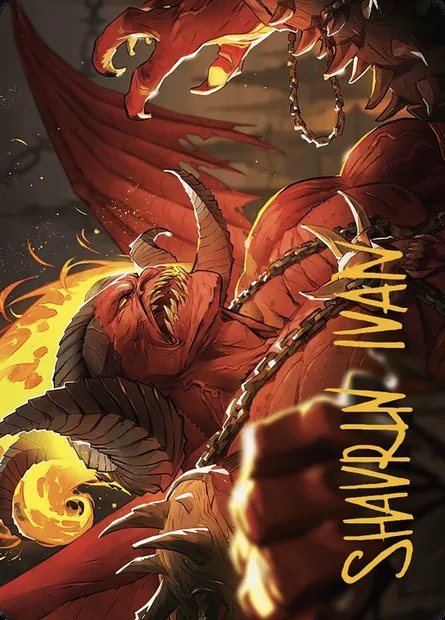 Rakdos, Patron of Chaos // Rakdos, Patron of Chaos, Magic card AMKM 45 — Murders at Karlov Manor Art Series set