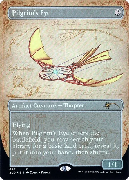 Pilgrim's Eye, Magic card SLD 692 — Secret Lair Drop set