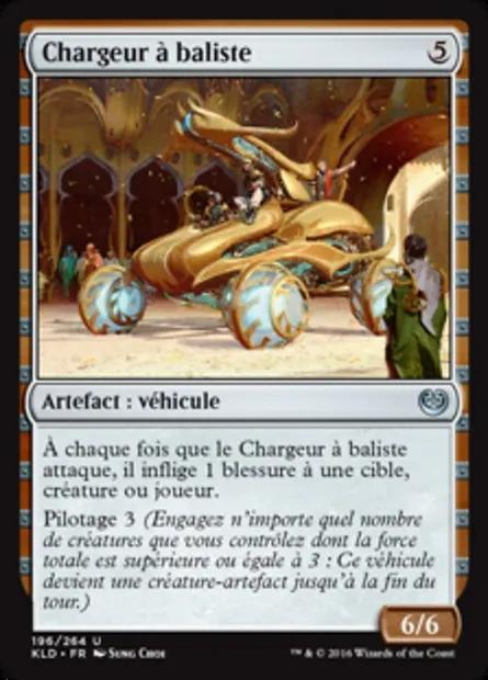 Chargeur à baliste, carte Magic KLD 196 — extension Kaladesh