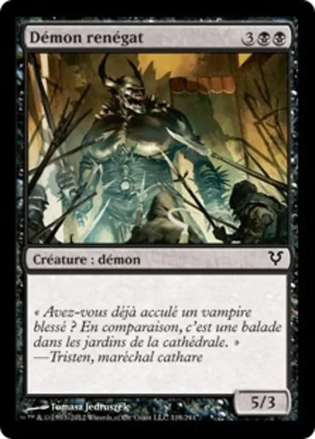 Démon renégat, carte Magic AVR 118 — extension Avacyn ressuscitée