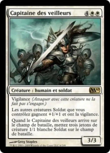 Capitaine des veilleurs, carte Magic M10 6 — extension Magic 2010