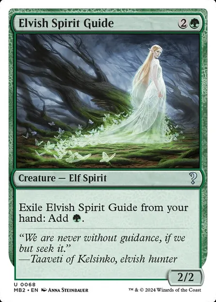 Elvish Spirit Guide, Magic card MB2 68 — Mystery Booster 2 set