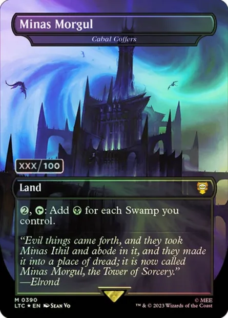 Cabal Coffers, Magic card LTC 390z — Tales of Middle-earth Commander set