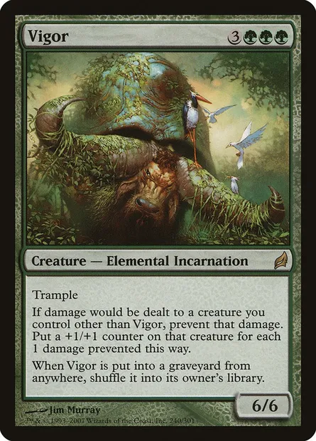 Vigor, Magic card LRW 240 — Lorwyn set