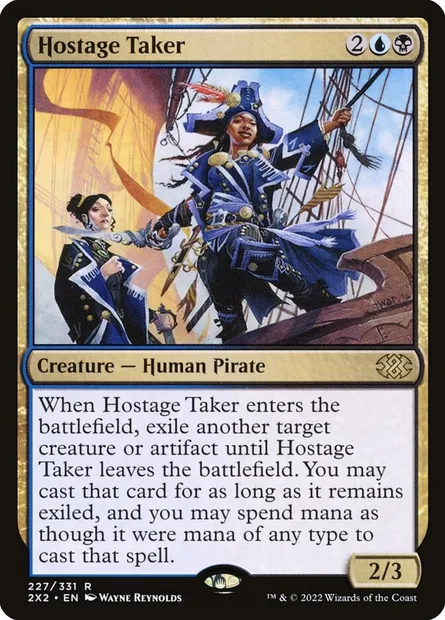 Hostage Taker, Magic card 2X2 227 — Double Masters 2022 set