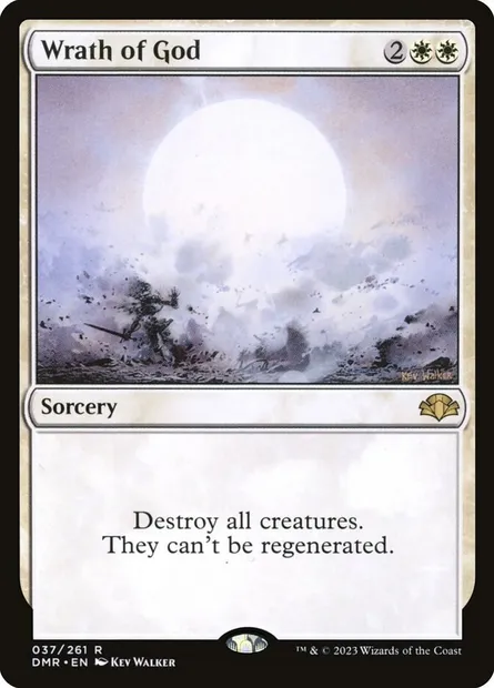 Wrath of God, Magic card DMR 37 — Dominaria Remastered set