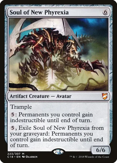 Soul of New Phyrexia, Magic card C18 223 — Commander 2018 set