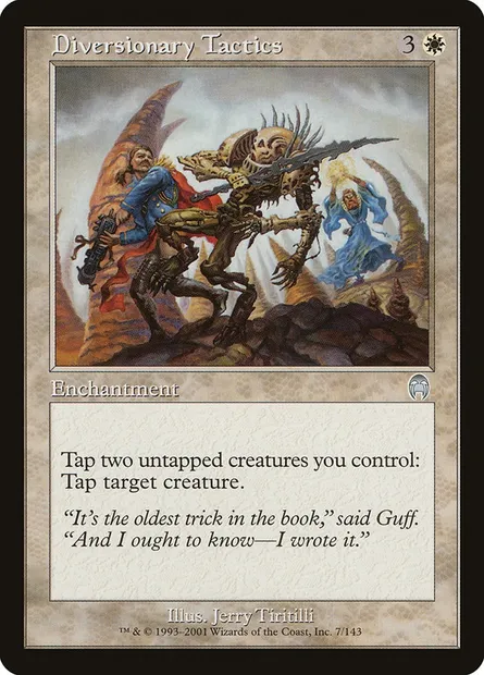 Tactiques de diversion, carte Magic APC 7 — extension Apocalypse