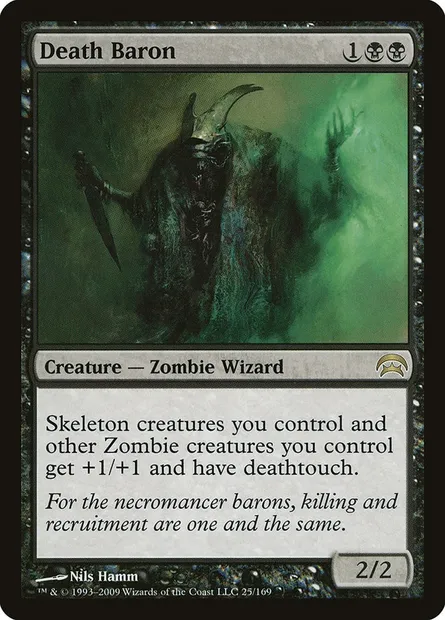 Death Baron, Magic card HOP 25 — Planechase set