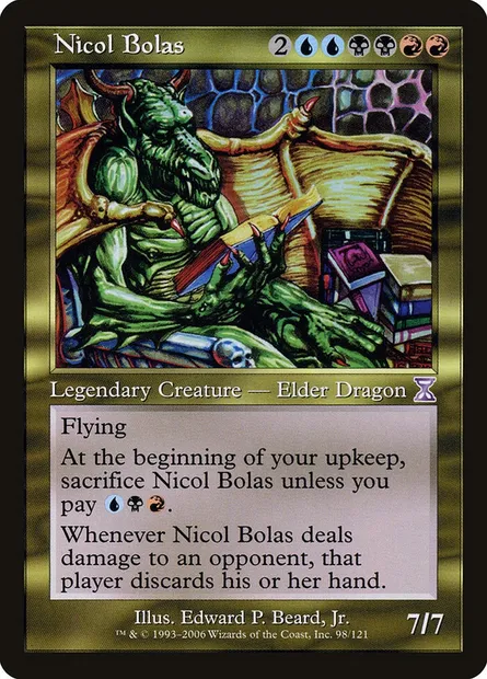 Nicol Bolas, carte Magic TSB 98 — extension Time Spiral Timeshifted