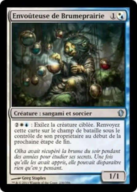Envoûteuse de Brumeprairie, carte Magic C13 230 — extension Commander 2013