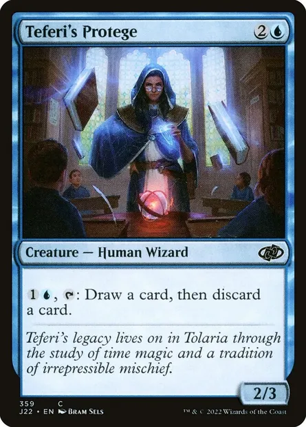 Teferi's Protege, Magic card J22 359 — Jumpstart 2022 set