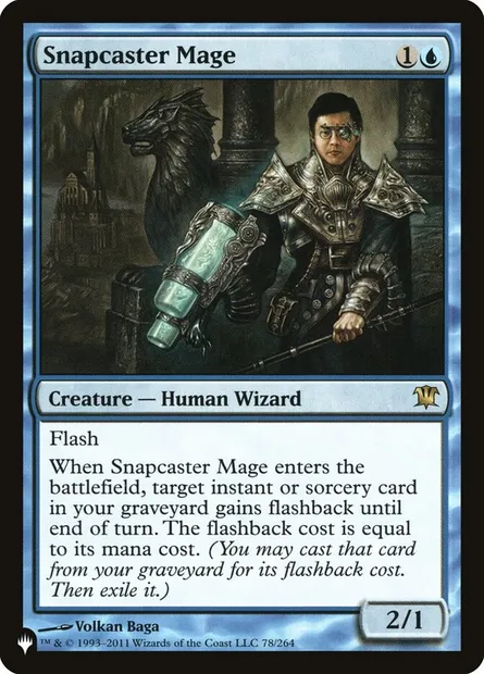 Snapcaster Mage, Magic card PLST ISD-78 — The List set