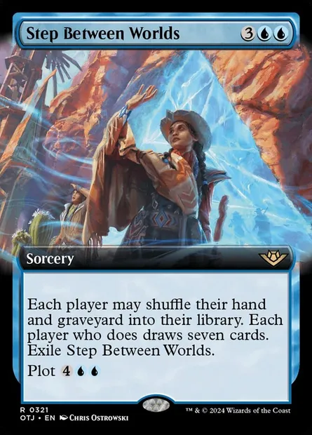 Step Between Worlds, Magic card OTJ 321 — Outlaws of Thunder Junction set