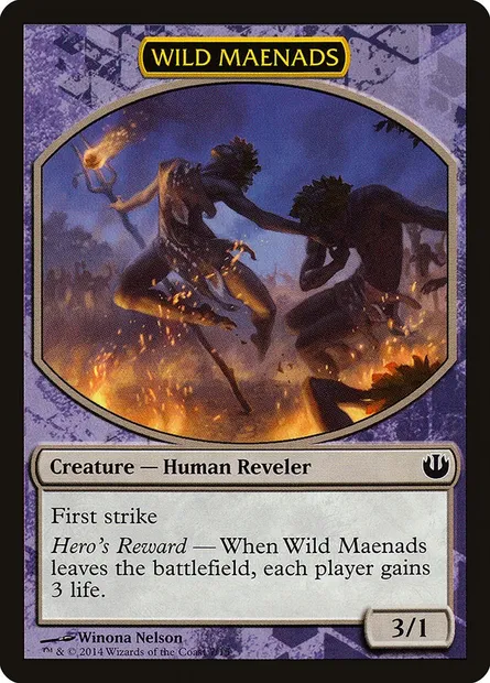 Wild Maenads, carte Magic TDAG 7 — extension Defeat a God