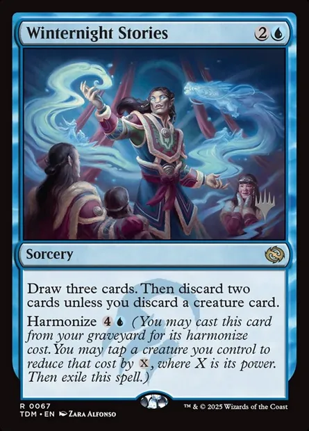 Winternight Stories, Magic card PTDM 67p — Tarkir: Dragonstorm Promos set