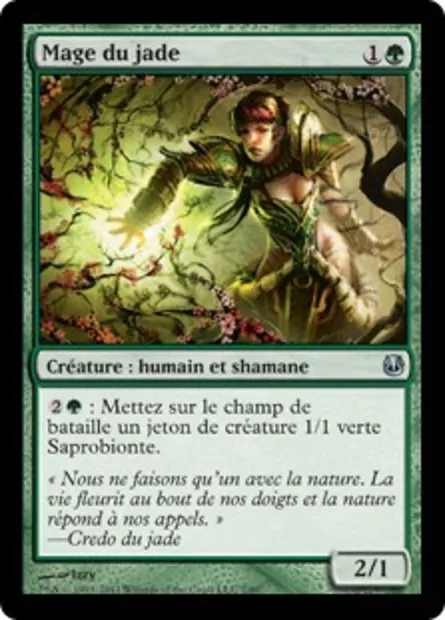 Mage du jade, carte Magic DDH 7 — extension Duel Decks: Ajani vs. Nicol Bolas