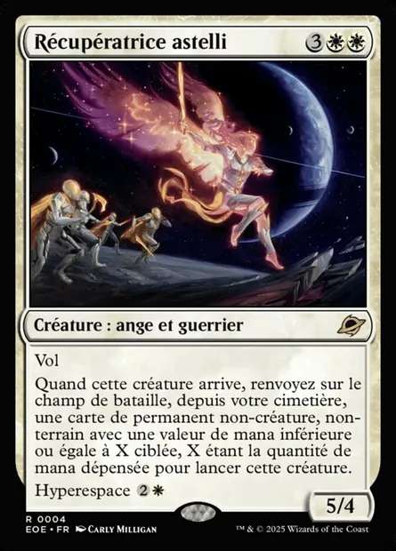 Récupératrice astelli, carte Magic EOE 4 — extension Edge of Eternities