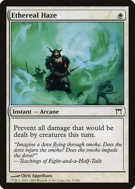 Ethereal Haze, Magic card CHK 9 — Champions of Kamigawa set