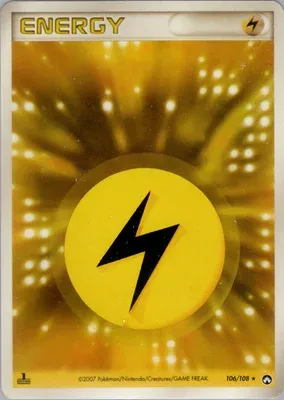Basic Lightning Energy, Pokémon card PCG10 106 — World Champions Pack set