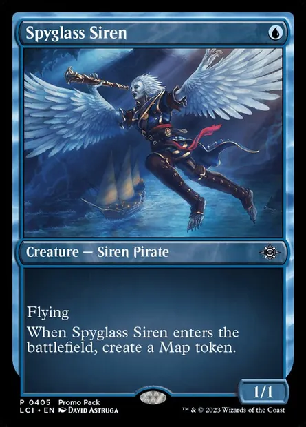 Spyglass Siren, Magic card LCI 405 — The Lost Caverns of Ixalan set