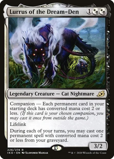 Lurrus of the Dream-Den, Magic card IKO 226 — Ikoria: Lair of Behemoths set