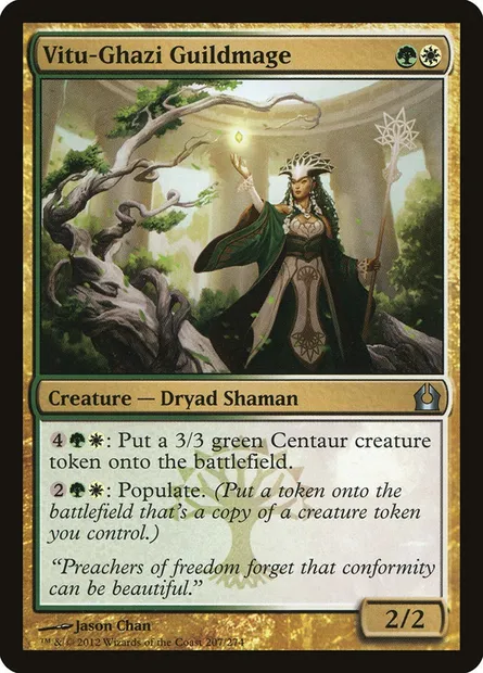 Vitu-Ghazi Guildmage, Magic card RTR 207 — Return to Ravnica set
