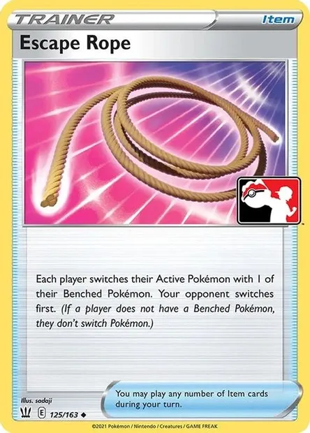 Escape Rope, Pokémon card PPS 125 — Play! Pokémon Prize Pack Series set