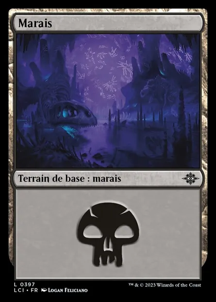 Marais, carte Magic LCI 397 — extension The Lost Caverns of Ixalan