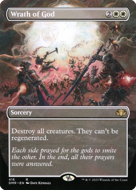 Wrath of God, Magic card DMR 416 — Dominaria Remastered set