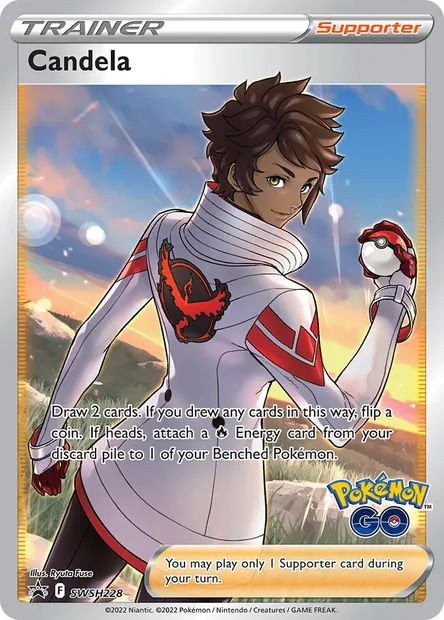 Candela, Pokémon card SWSH 228 — SWSH Black Star Promos set