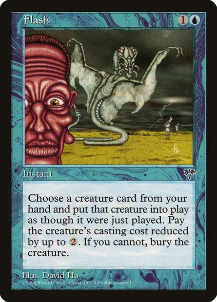 Flash, Magic card MIR 66 — Mirage set