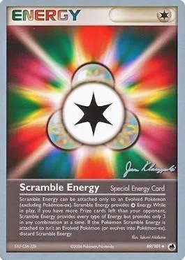 Énergie codée, carte Pokémon WCD08 089 — extension World Championship Decks 2008
