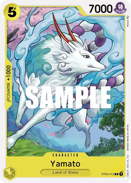 Yamato, carte One Piece ST09-013 — extension Yamato