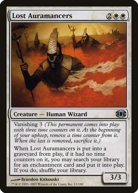 Lost Auramancers, Magic card FUT 11 — Future Sight set