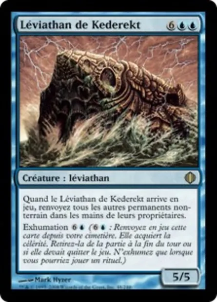Léviathan de Kederekt, carte Magic ALA 48 — extension Les éclats d'Alara