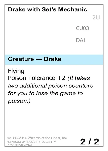 Drake with Set's Mechanic, Magic card UNK CU03 — Unknown Event set