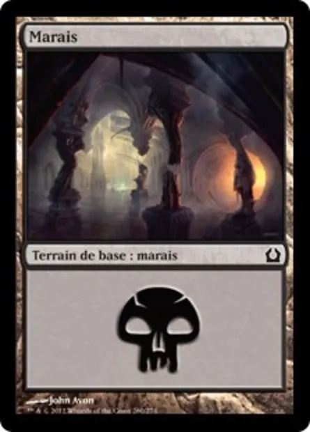 Marais, carte Magic RTR 260 — extension Retour à Ravnica