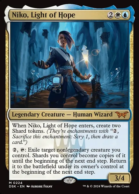 Niko, Light of Hope, Magic card DSK 224 — Duskmourn: House of Horror set