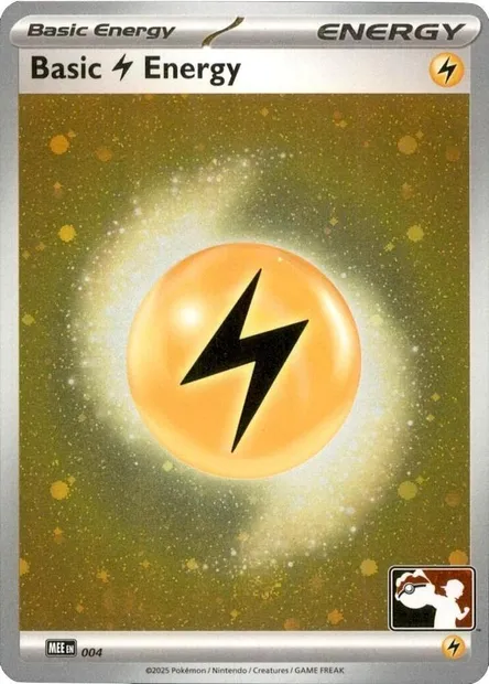 Basic Lightning Energy, Pokémon card PPS 004h-2 — Play! Pokémon Prize Pack Series set