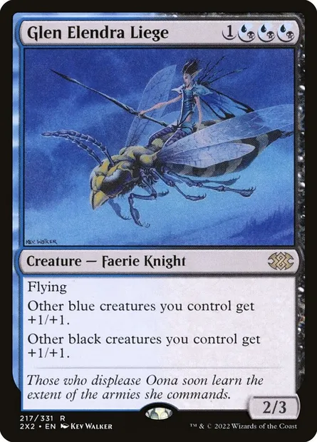 Glen Elendra Liege, Magic card 2X2 217 — Double Masters 2022 set