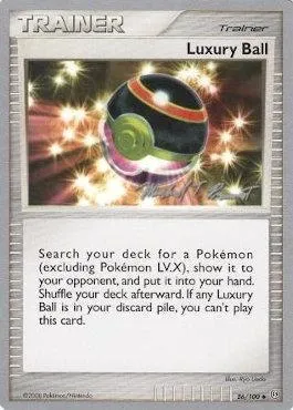 Luxe Ball, carte Pokémon WCD10 086-2 — extension World Championship Decks 2010