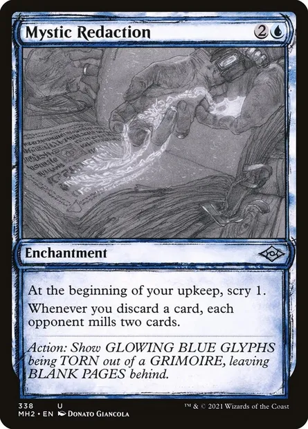 Mystic Redaction, Magic card MH2 338 — Modern Horizons 2 set