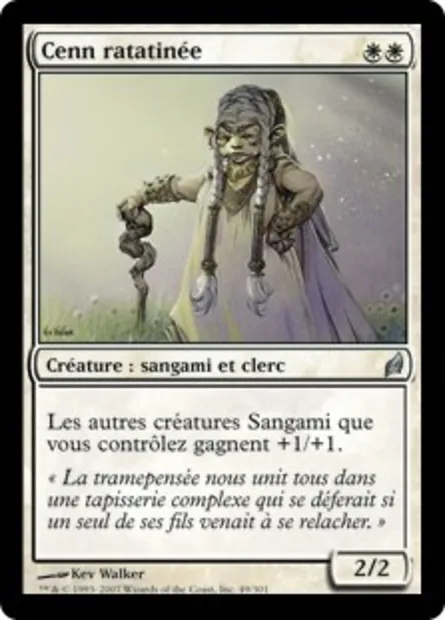 Cenn ratatinée, carte Magic LRW 49 — extension Lorwyn