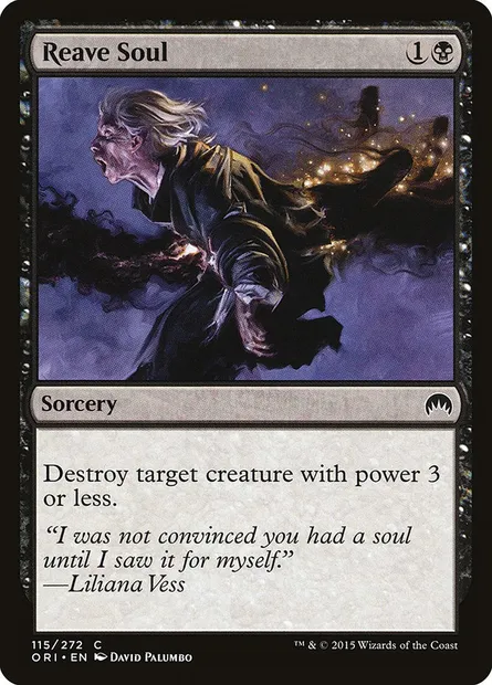 Reave Soul, Magic card ORI 115 — Magic Origins set